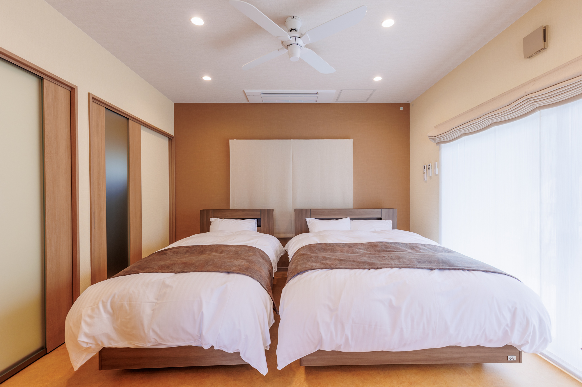 カップルのテラス